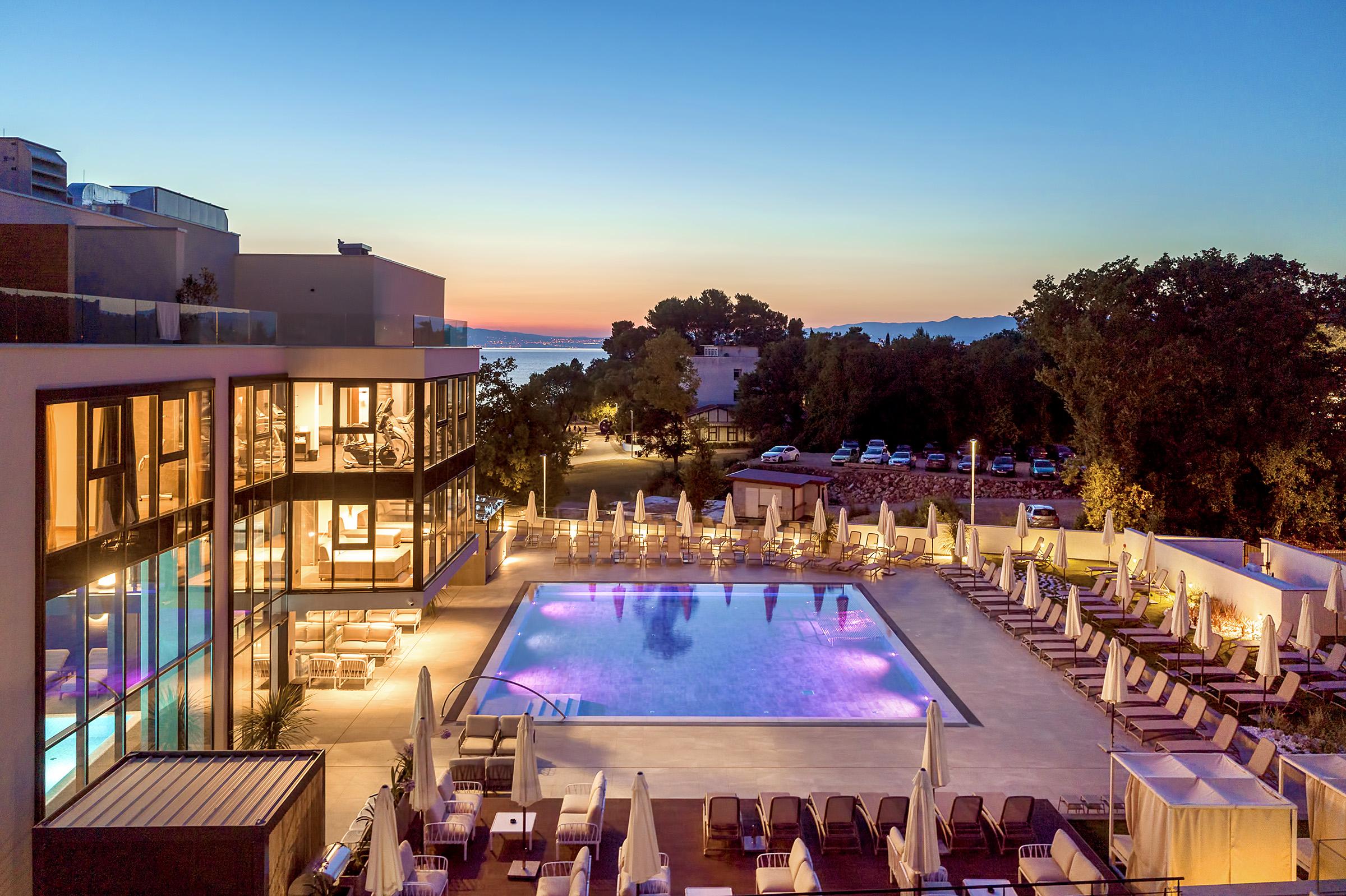 Luxury Hotel Riva Malinska Exterior foto